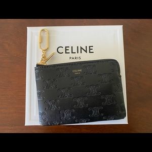 CELINE Coin and card case.